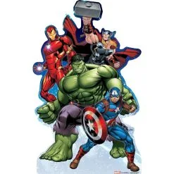 Epic Avengers Centerpiece Cardboard Cutout, 18in
