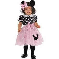 AMSCAN Baby Pink Minnie Mouse Costume - Disney