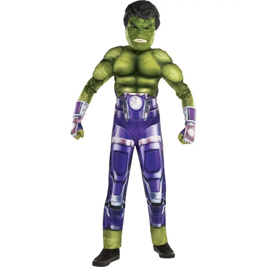 AMSCAN Child Hulk Muscle Costume - Marvel's Avengers Game