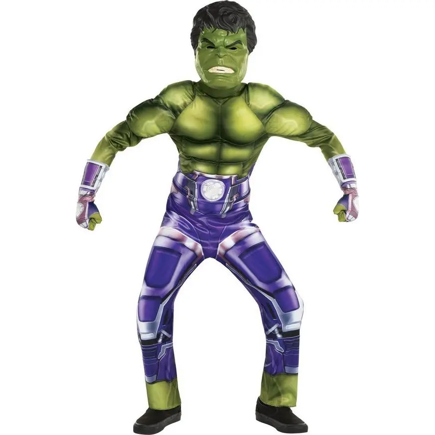 AMSCAN Child Hulk Muscle Costume - Marvel's Avengers Game - Image 2