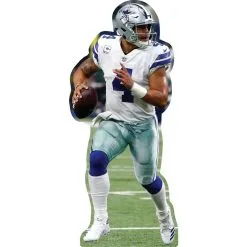 NFL Dallas Cowboys Dak Prescott Cardboard Cutout, 3ft