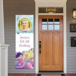 Custom Barbie Mermaid Vertical Banner