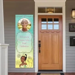 Custom Princess & The Frog Tiana Photo Vertical Banner