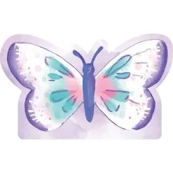 Flutter Butterfly Cardboard Cutout, 36in X 22in