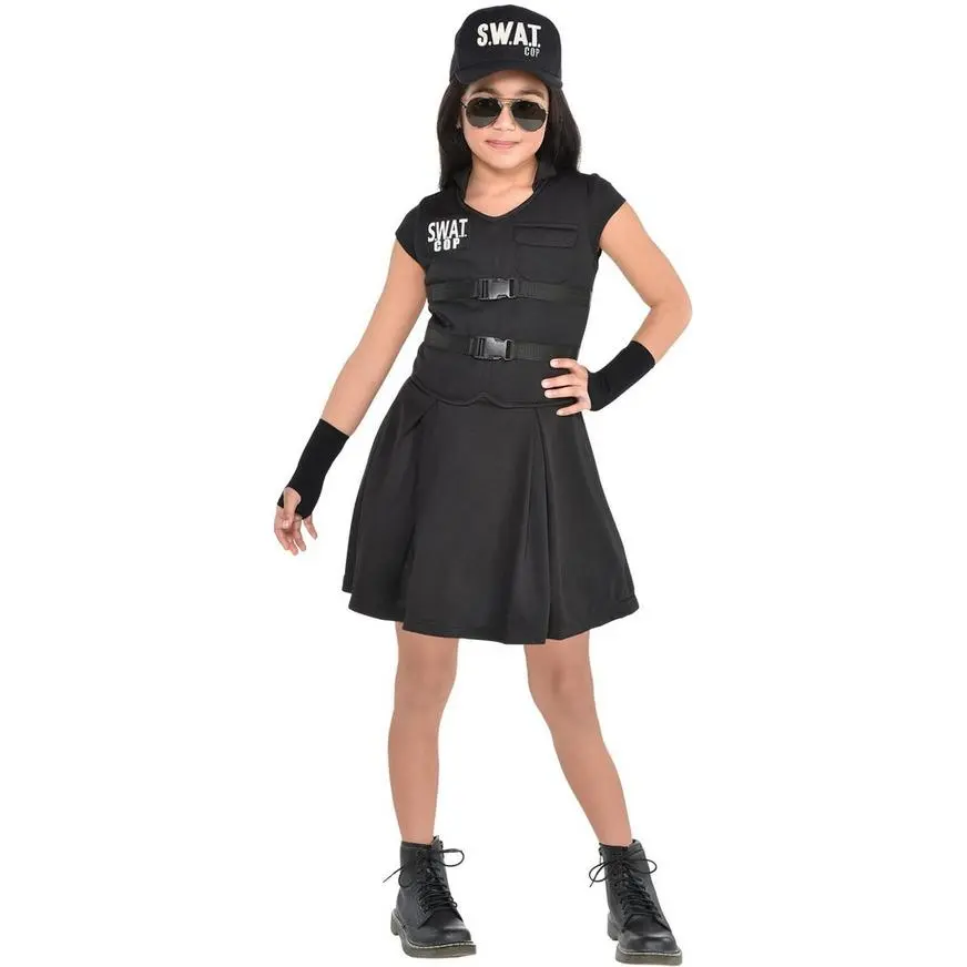 AMSCAN Kids' SWAT Cop Costume