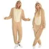 AMSCAN Adult Sloth One Piece Zipster Costume