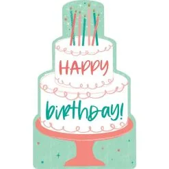 Happy Cake Day Cardboard Cutout, 3ft