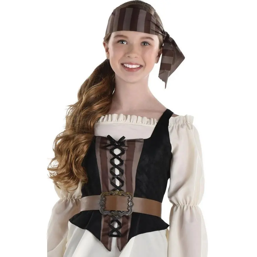 Girls' Shipwrecked Pirate Costume - Image 2