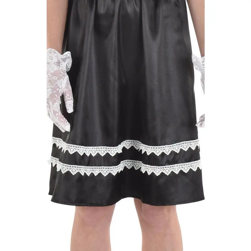 AMSCAN Adult Black & White Creepy Doll Dress - Image 3