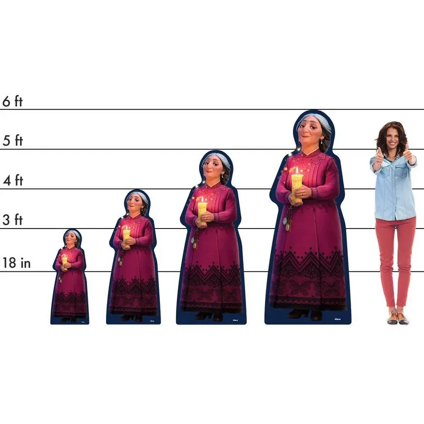 Abuela Alma Cardboard Cutout, 3ft - Disney Encanto - Image 2