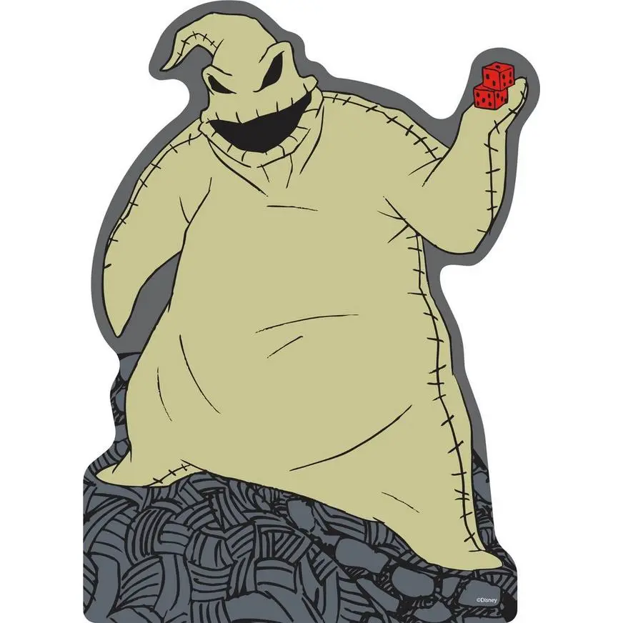 Oogie Boogie Cardboard Cutout, 3ft - Disney The Nightmare Before Christmas
